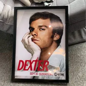 Dexter Poster No Frame | Dexter Morgan Wall Art | TV Show Gift Poster | Movie Poster