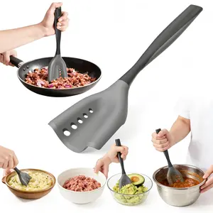 Mother’s Day Kitchen Chopper – Heat Resistant Meat & Potato Spatula, Multi-Use Food Tenderizer for Burgers, Chicken, Veggies, Perfect Gift for Mom