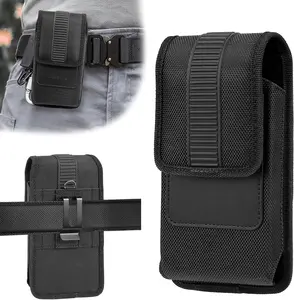 Cell Phone Holster for Men Belt Fits  16 16 pro 15,15 Pro,14,14 Pro,13,13 Pro,12,12 Pro, 11,11 Pro,XR  Galaxy S24 S23 S22 Phone Belt Holder case Clip Pouch