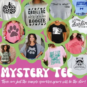 Mystery Shirt Grab Bag Comfy Top Casual unisex