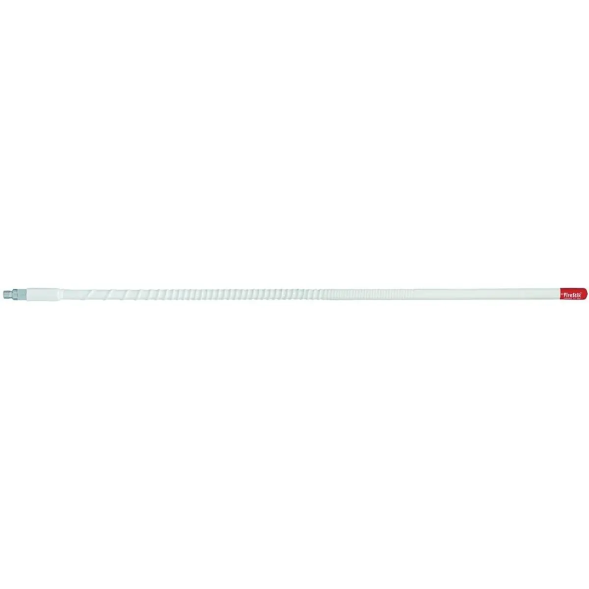 Firestik Original 2 ft Top-Loaded White Fiberglass Universal CB Radio Antenna - Universal Car Antenna, Vehicle Accessories for Trucks, ATVs, Motorcycles, 3/8x24in, 100W, 26-30mhz, SWR Tunable, Easy-Access Loading Coil, Maximizes Transmit/Receive Functions