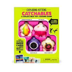 Exploding Kittens: Catchables 4-Pack - Party game for the whole family - 2-4+ Players - Ages 8 and up Exploding Kittens: Catchables 4-Pack - Party game for the whole family - 2-4+ Players - Ages 8 and up
