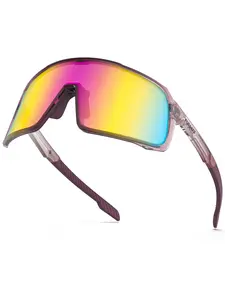 Polarized Sunglasses, Outdoor Sports Protective Glasses, Riding UV400 Protection Outdoor Sports Protective Glasses for Baseball Cycling Hiking