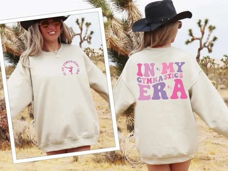 [Sale off up to 50%] Retro Gymnastics Sweatshirt In My Gymnastics Era Gift