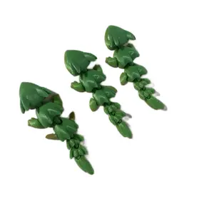 Flexible Dragon Fidget Toy Green Dragon Design for Stress Relief and Focus Perfect for Kids and Adults