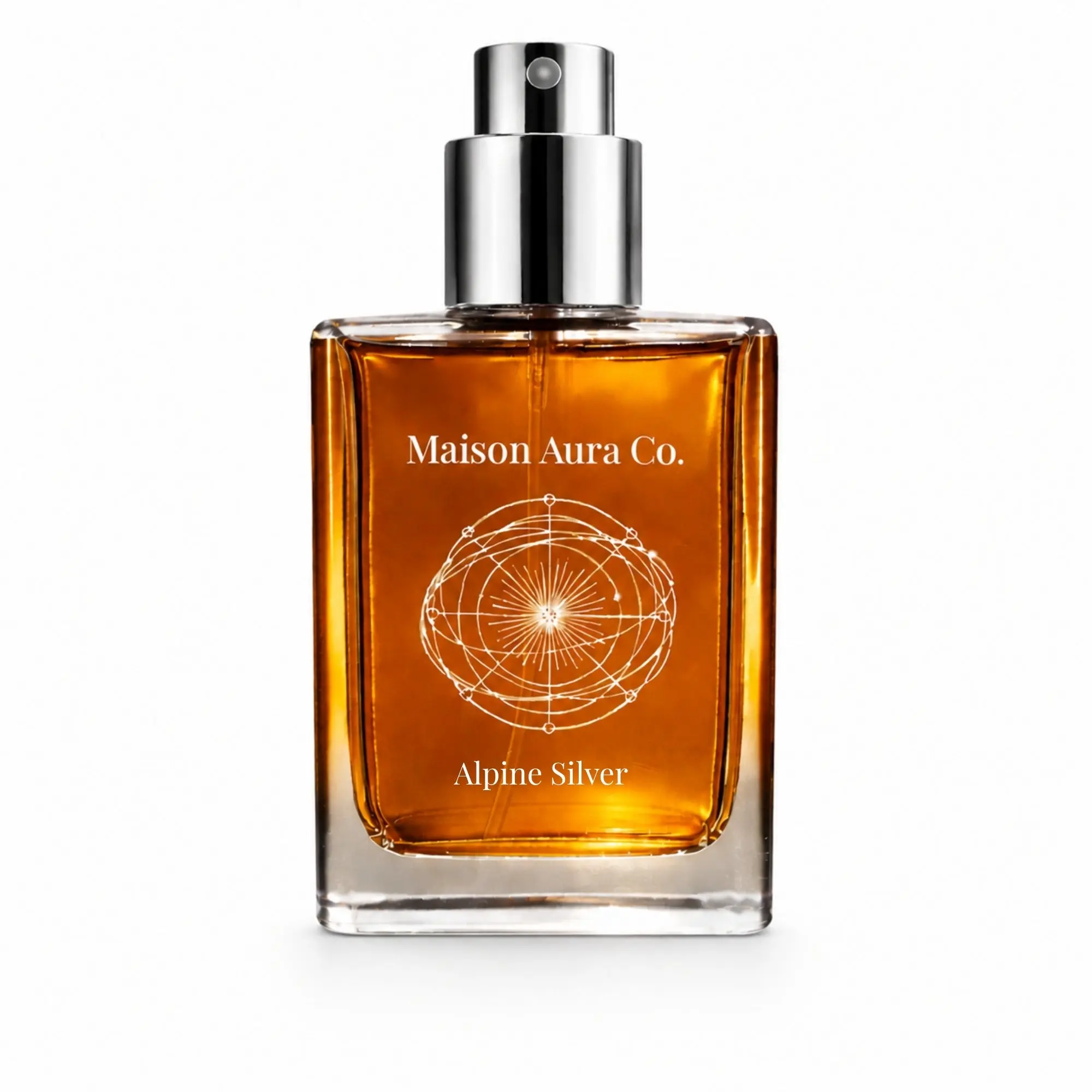Alpine Silver - Green tea and blackcurrant over musk | Extrait de Parfum, Men | 100 ML / 3.4 OZ