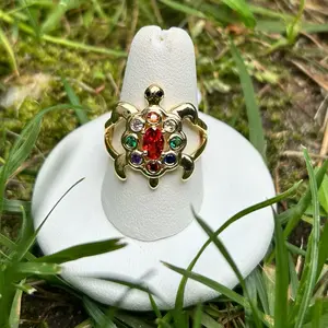 Gold Plated Ring, Size 9