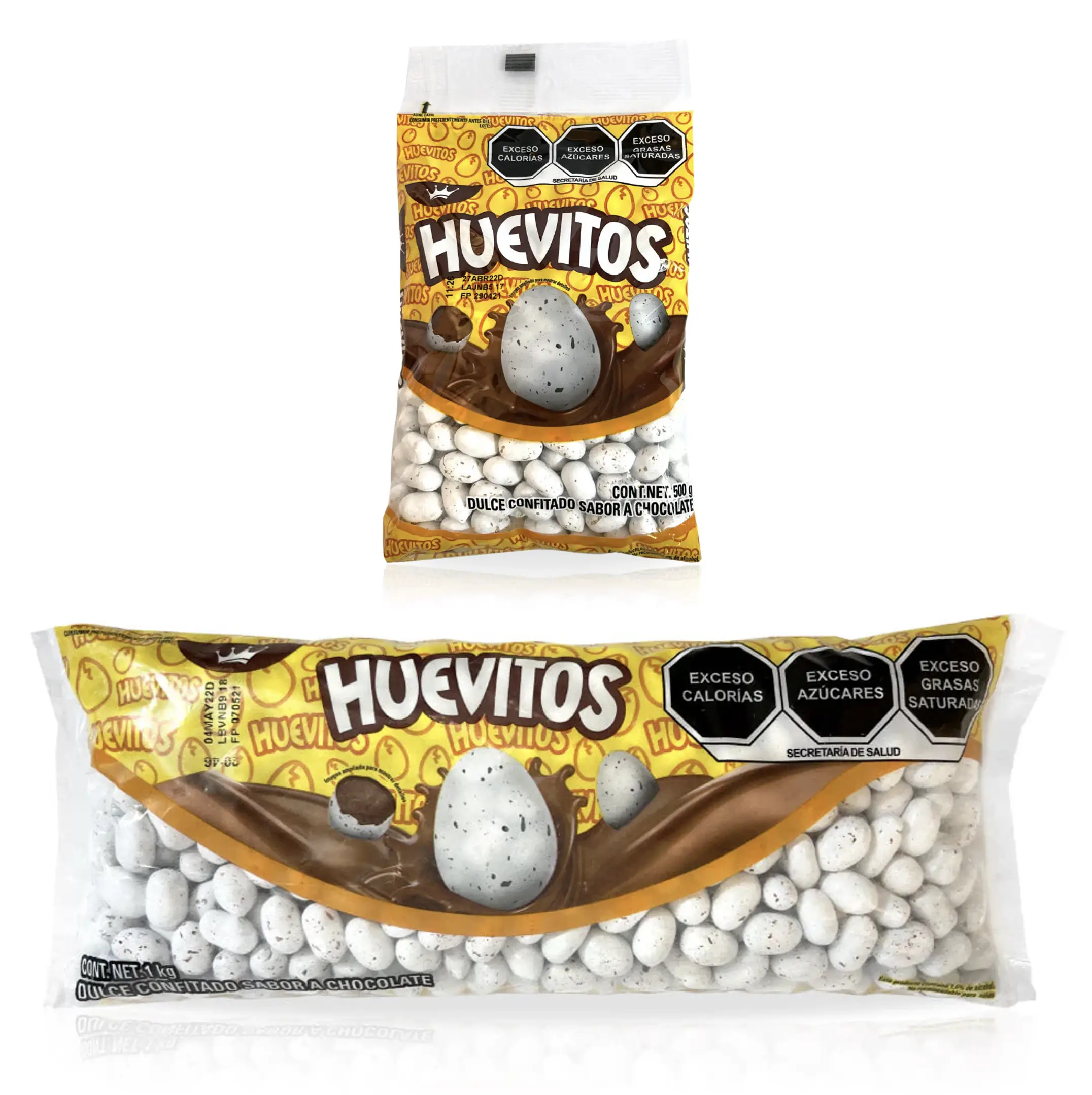 Corona Huevitos Chocolate Candy Flavor Egg Shape Bonbon Snack