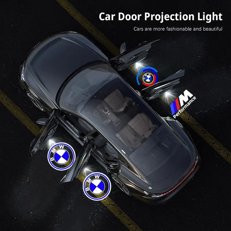 Car Door Welcome Light, Led Lights Car, Auto Decorative Light, Open Door Projection Lamp For BMW G30 G32 G01 G02 G05 G06 G07 G22 F40 F20 G11 F02 F01 F13 F12 F10 F36 G20 F34 F30