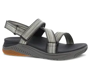 Dansko Rayna Black Multi Webbing Sandal