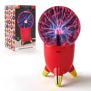 FAO Schwarz Lightning Plasma Ball: Educational Science Kit with AC Power Adapter for 7th Grade Students