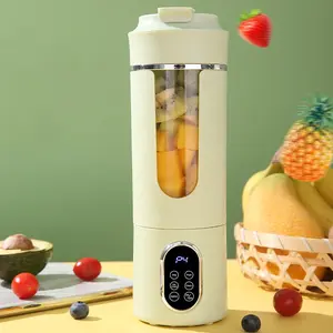 New USB Charging Juicer Machine, Easy Clean Home Juice Blender, Ideal for Fruit and Vegetable Drinks, Portable Outdoor Sports Essential