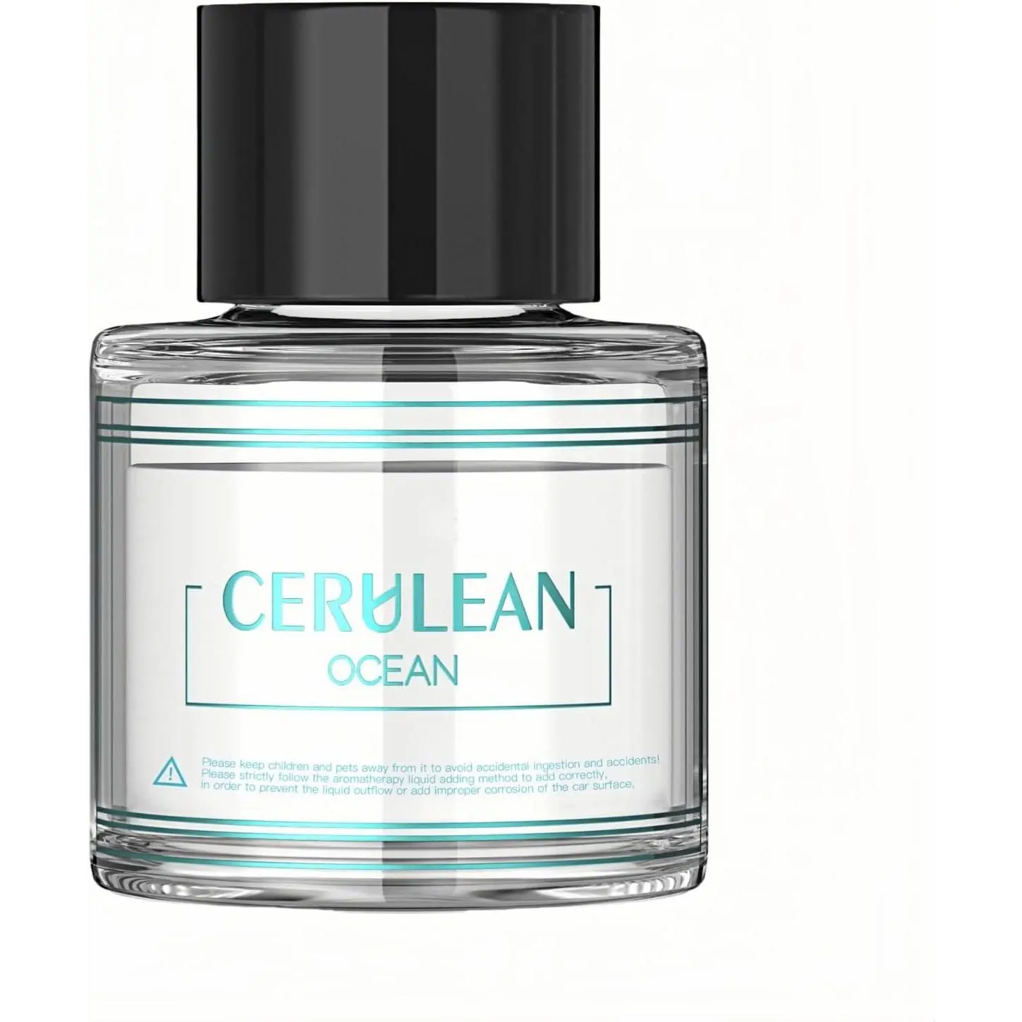 Cerulean High-Quality Materials Functional Practical Smart Car Air Freshener Refill Bottle, 50ml Aromatherapy Essential Oil - Easy to Install, Fits 577 OCEAN & Most US Cars, Ideal for Road Trips