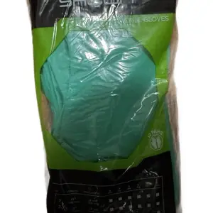 Hazmat Gloves - One Size Fits All, 12 Pairs, Green