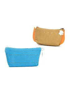 Moses Parting Sea Noahs Ark Zipper Bag Inner Pocket Printed Pattern Pencil Case Embroidered Storage Bag Best Gift for Friends