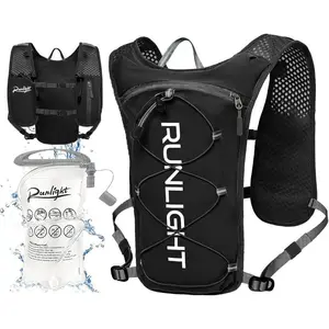 RUNLIGHT Hydration Vest with Breathable Design for Outdoor Support RUNLIGHT Hydration Vest with Breathable Design for Outdoor Support