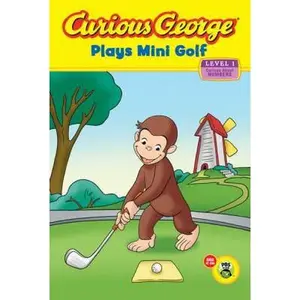 USED Book - Curious George, Level 1 Reader Lot, (The Kite, the Boat Show, Roller Coaster, Pinata Party, Plays Mini Golf, the Dog Show) by Goldberg, Marcy (Paperback) - traditional_chinese