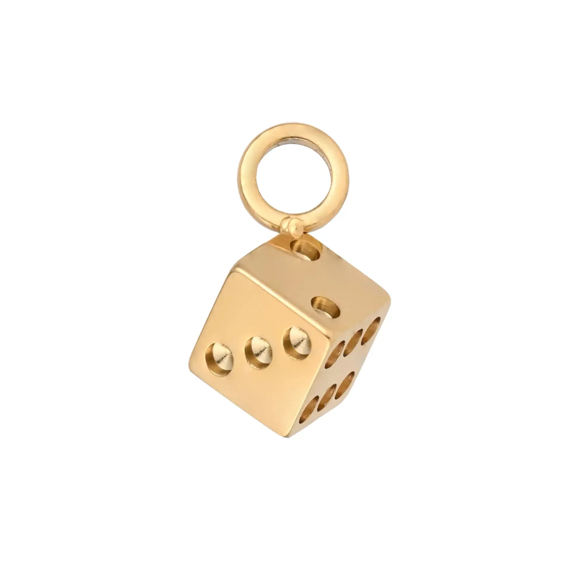 Dice Hoop Charm