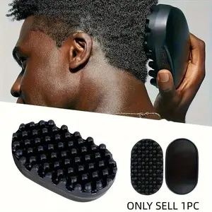 Perfect Mini Twisting Curl Styling Comb, Silicone Magic Twister Comb for Durable Scalp Massage, Portable Versatile Hair Tool for Curls, Bantu Knots, Braids in 4 Colors