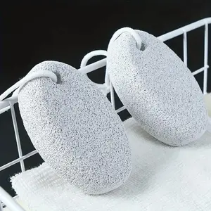 2pcs Natural Pumice Stone Exfoliating Foot Scrubber, Callus Remove Foot File, Pedicure Foot Care Products, Hard Skin Remover, Callus Remover Tool