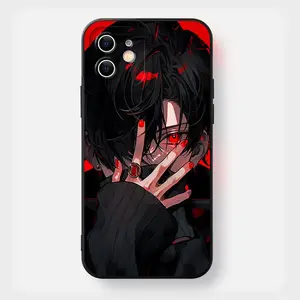 Anime Pattern Soft Phone Case, Shockproof Phone Protective Cover, Phone Accessory Compatible with iPhone 16 15 14 13 12 11 Pro Max