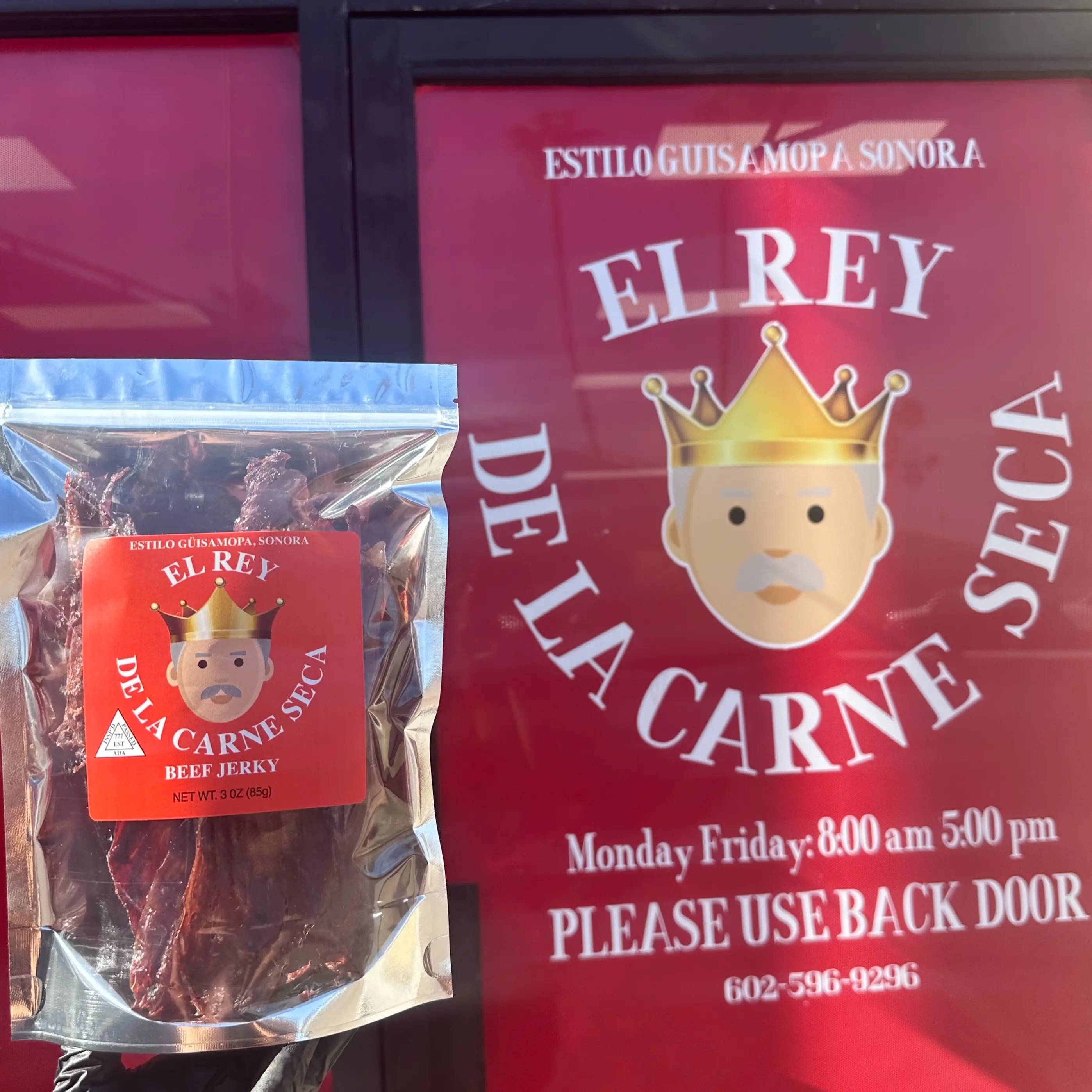 ORIGINAL BEEF JERKY 3oz - CARNE SECA Healthy ORIGINAL BEEF JERKY 3oz - CARNE SECA Healthy