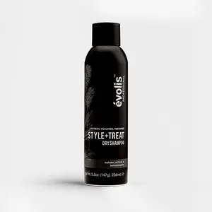 évolis Style + Treat Dry Shampoo  for Volume and Texture – Lightweight Texture Powder for Oily Hair – Clean Hair Care and Volumizing Hair Products for All Hair Types (5.2 oz)