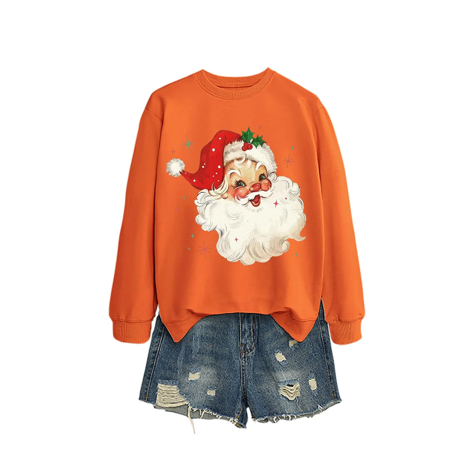 Orange hoodie (color picture)