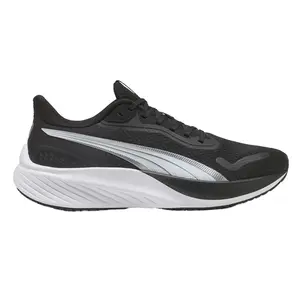 PUMA Mens Pounce Lite Lace Up Running Sneakers Shoes - Black