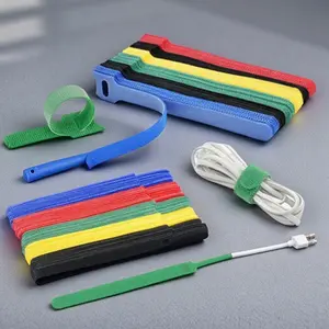 Reusable Nylon Cable Ties Set - Multi-Size, Anti-Slip Grip for Home, Car & Office Use | Durable, Weather-Resistant Cord Organizers | Portable Fastening Straps for Wires & Cables