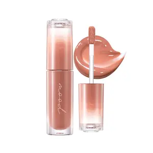 Peripera Ink Mood Glowy Tint Honey K-ookie Collection Nude Area Lip Tint Gloss - Moisturizing Lightweight Lip Tint with Hydrating Formula