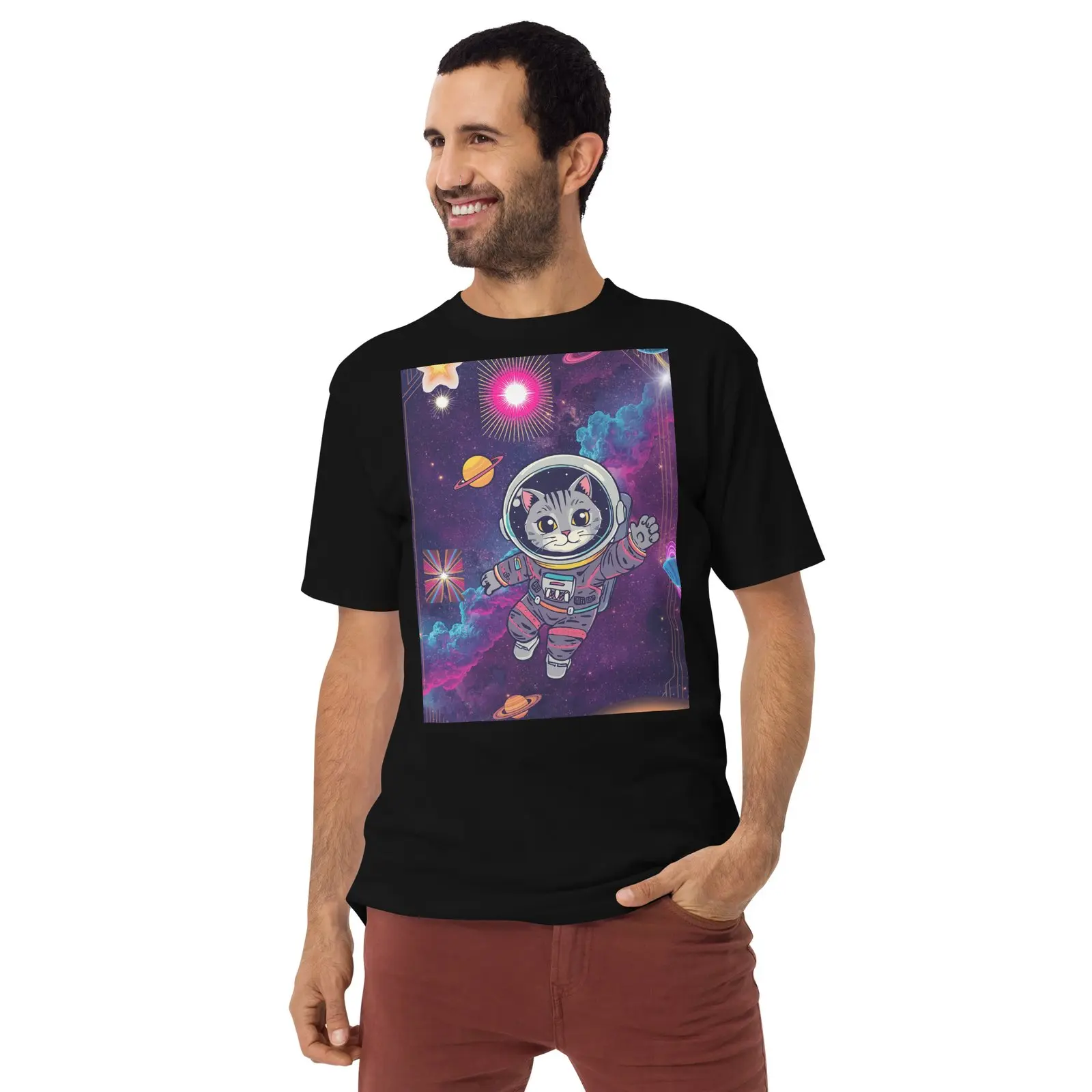 Astro Kitty Cotton Shirt