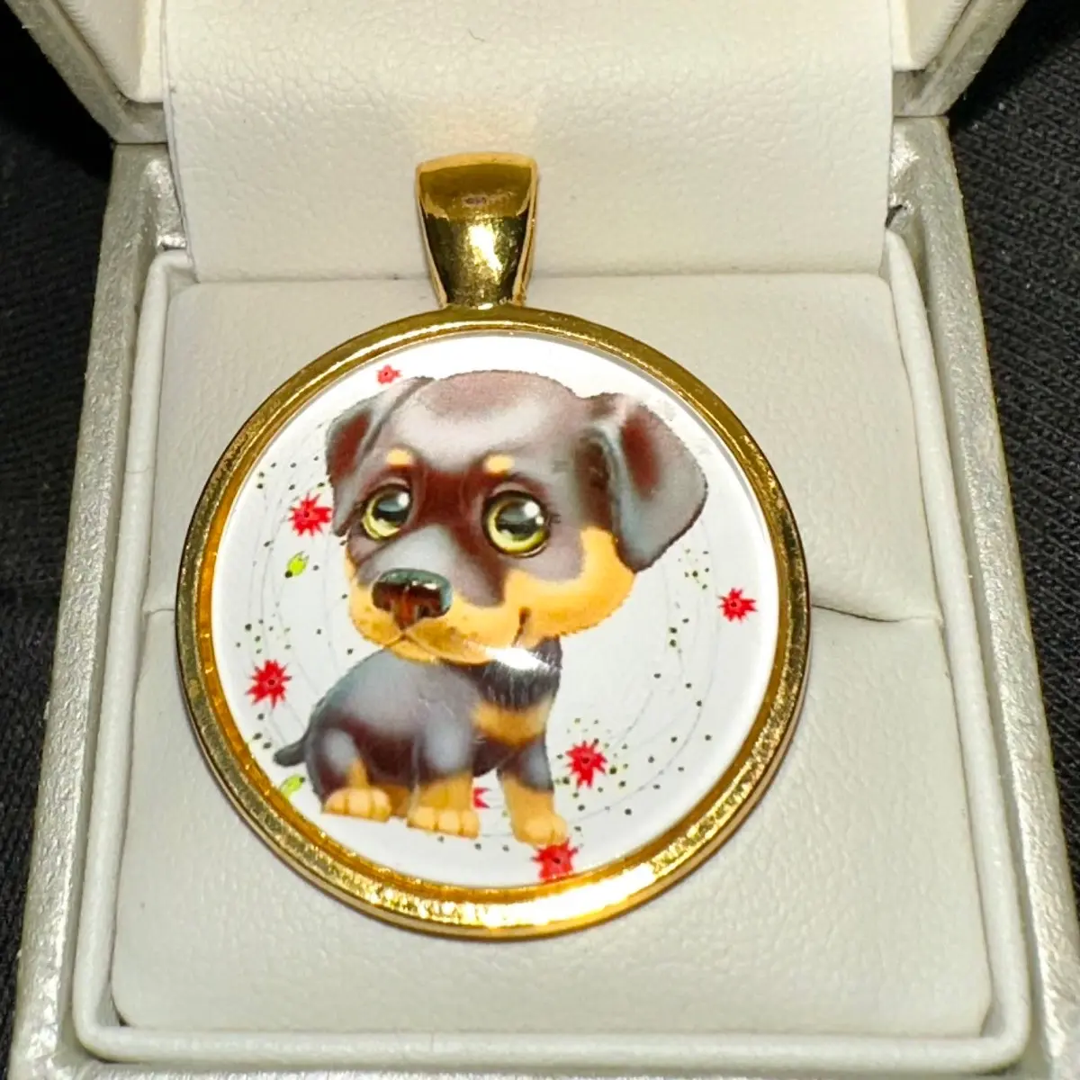 Stainless Handmade Cute Cartoon Doggy Pendants! $10 each