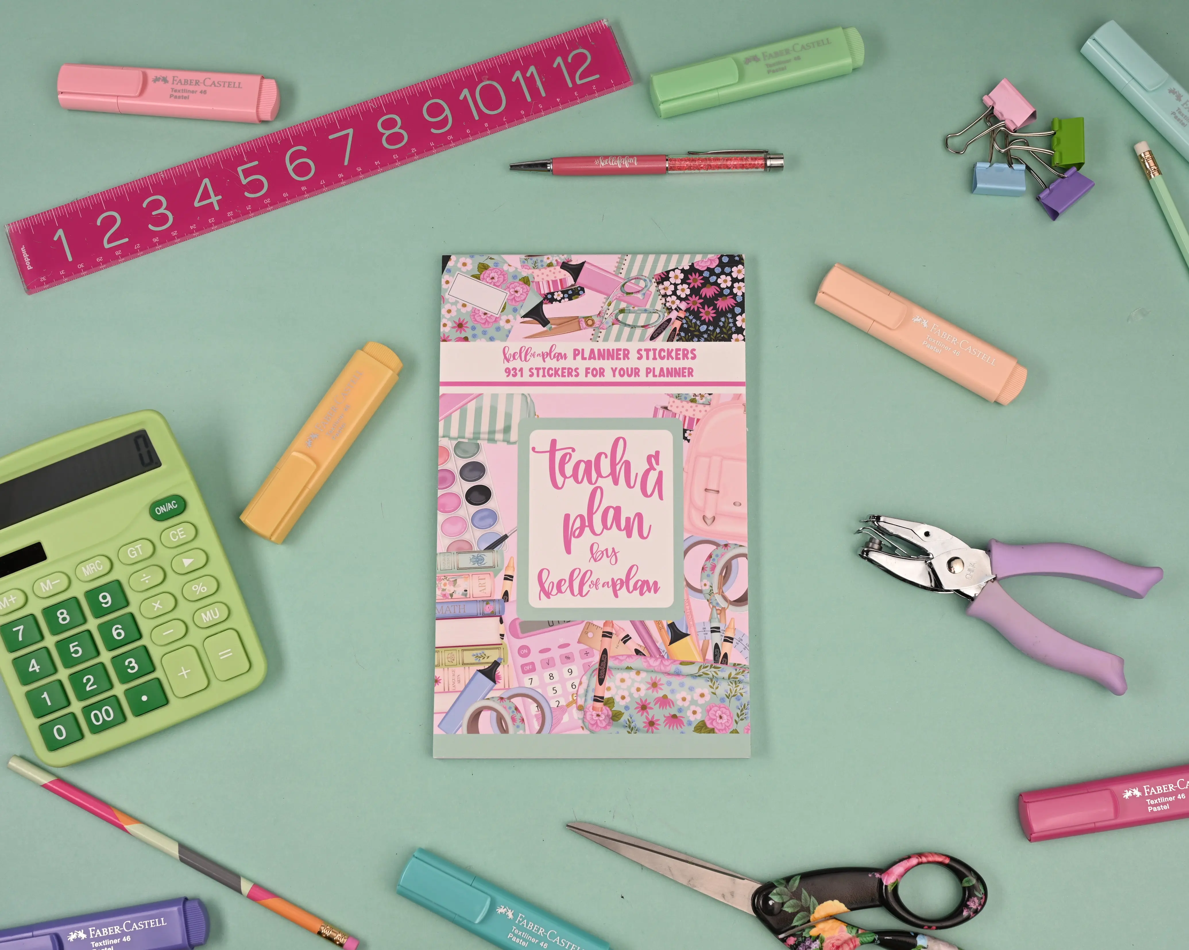 Teach & Plan Sticker Book