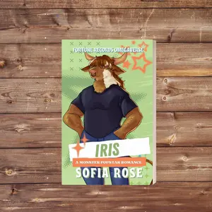 Iris – Signed Paperback | Cozy Monster Romance by Sofia Rose (Kraken × Minotaur × Human Rockstar Tour-Bus Love Story)