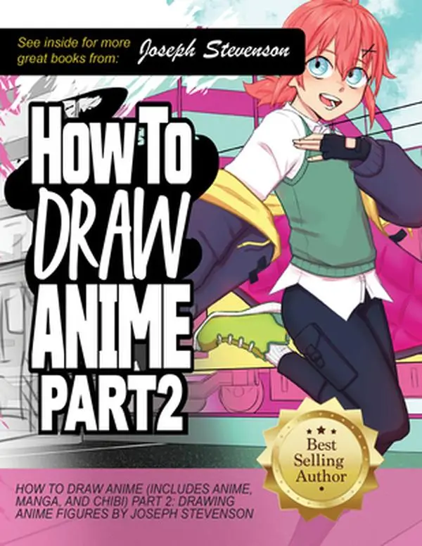USED Book - How to Draw Anime Part 2: Drawing Anime Figures by Stevenson, Joseph (Paperback) - english