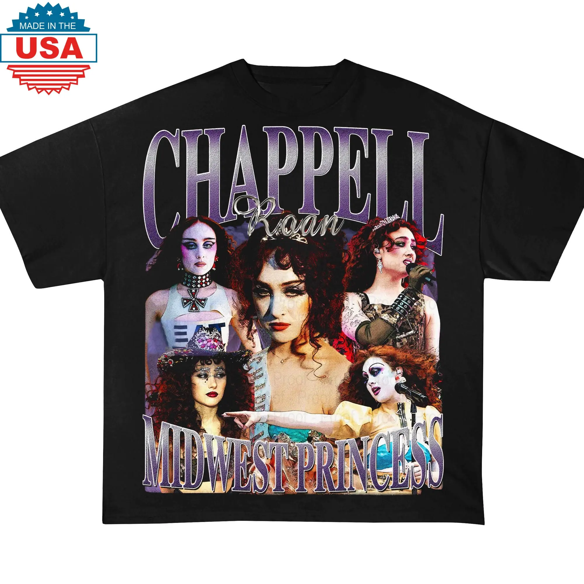 Chappell Roan Vintage T-Shirt, Chappell Roan Bootleg 90's Washed Fans Tee, Good luck babe gift, The Rise and Fall of a Midwest Princess