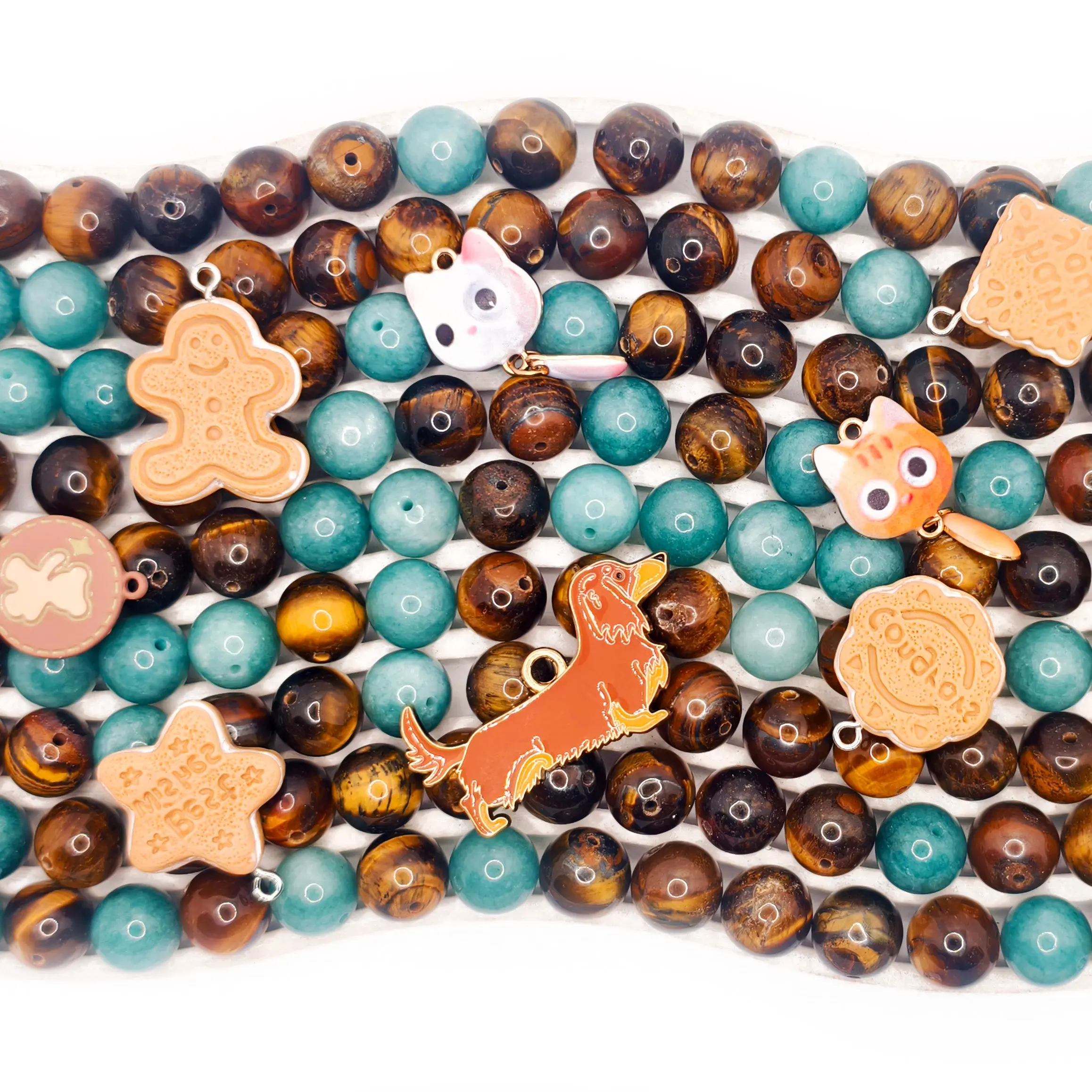 L1662]Crystal Best Pawtners DIY tools set DIY Beads charms