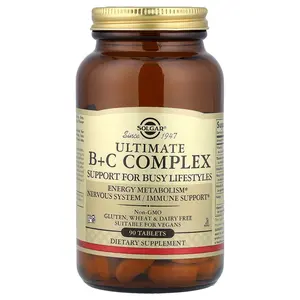 Solgar Ultimate B+C Complex, 90 Tablets