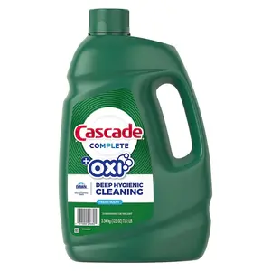 Cascade Complete Gel and Oxi Dishwasher Detergent, 125 fl. oz.