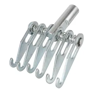 Car Body Dent Repair Tool, Auto Body 6 Finger Dent Repair Tool, Car Sheet Repair Slide Hammer Tool, Universal Puller Claw Hook