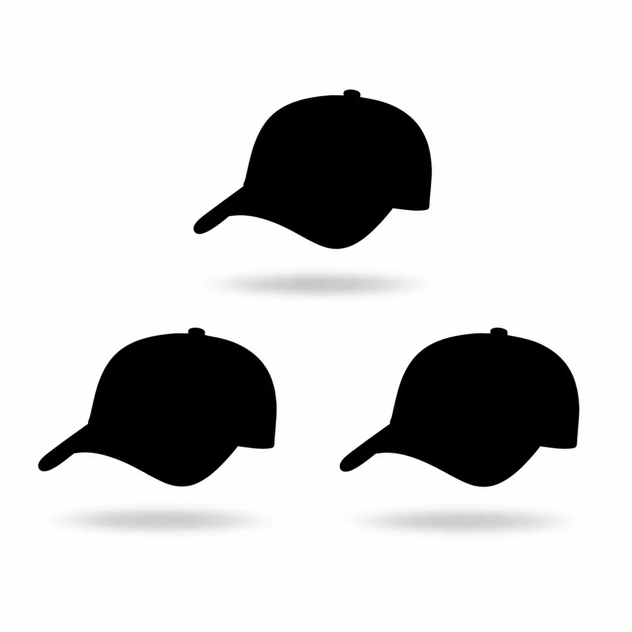 3 HATS PREMIUM (3 Hats, 1 DustBag, 3 Clips)