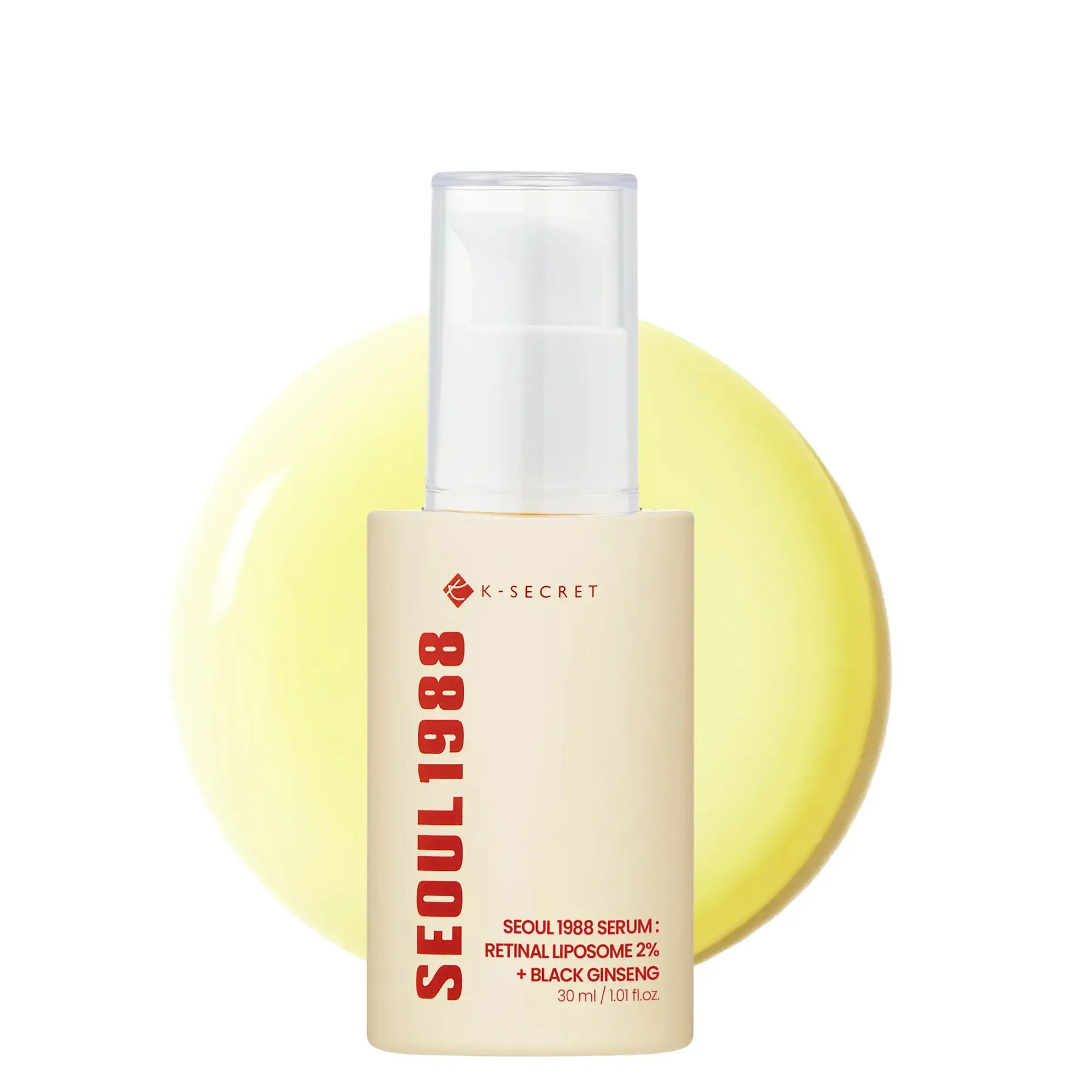 [KSECRET] Seoul 1988 Retinal Serum - 2% Advanced Retinal Liposome Formulation, Intensive Wrinkle Care, Pore Minimizing, Skin Renewal, Korean Skincare Serum