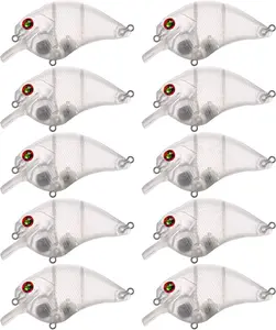 Lure Blanks Unpainted Swimbait,Unpainted Fishing Lures Blank Minnow Crankbaits Hard Baits DIY Lure 7.9cm 13.8g