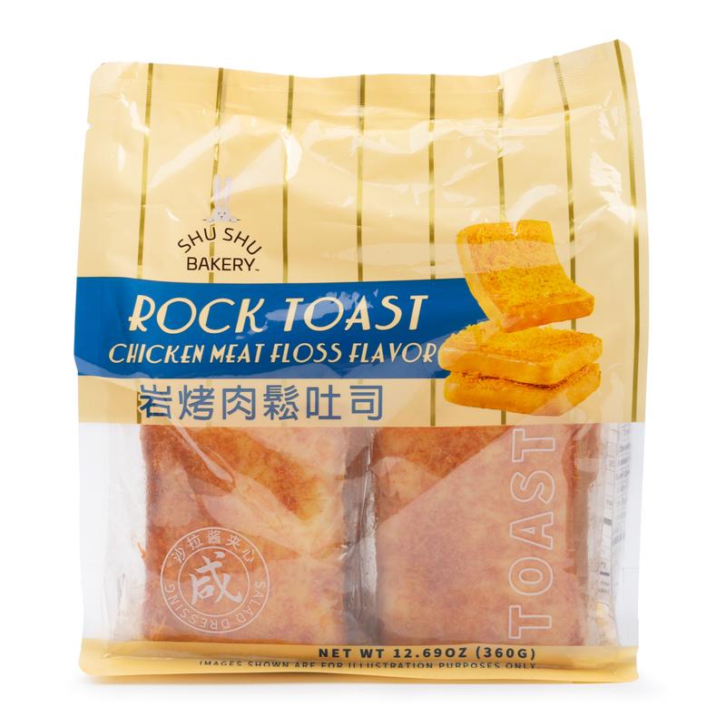 Shu Shu Bakery Rock Toast Chicken Meat Floss Flavor 360 g