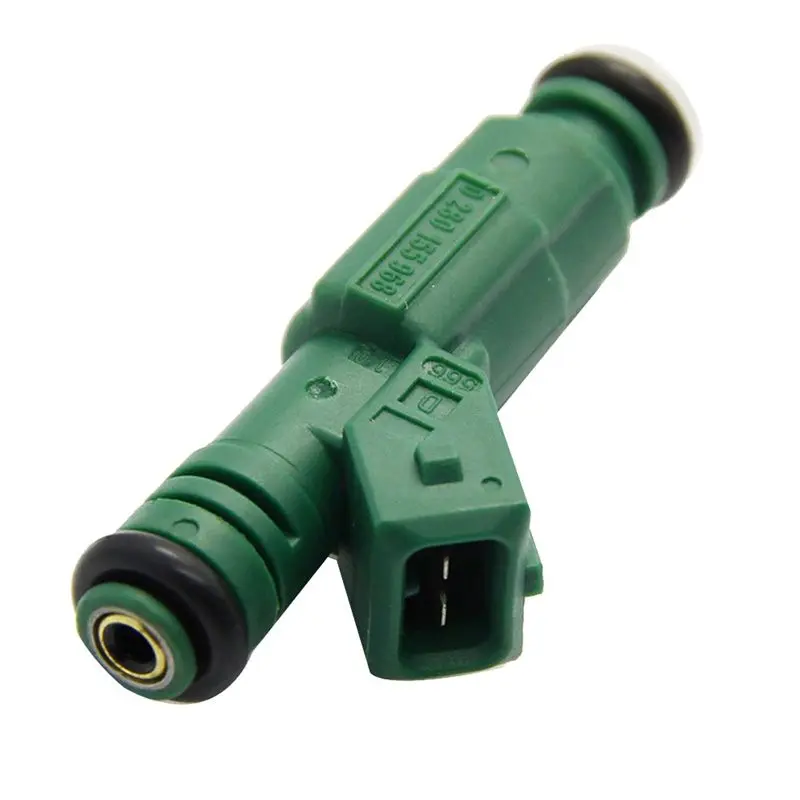 New Direct Fit 42Lb 440Cc Fuel Injector - High-Quality Metal+Plastic, 1 x Fuel Injector for Ford, GM TBI, LT1, LS1, LS6 V8, EV1, 0280155968 with Enhanced Delivery, Fuel Delivery