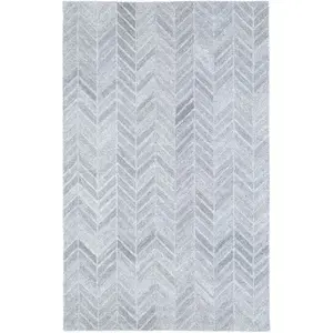 Hand Tufted Herringbone Rug