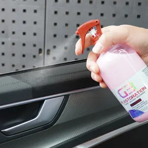 Plastic Renovator for Car Interior, Long-Lasting Hydrophobic Liquid Coating, Premium Car Care Solution for Trim & Spare Parts