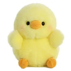 18cm Yellow Chick Plush Toys Pillow Soft Stuffed Animal Chicken Plushies Comfort Cushion Gift for Kids Girls Children Birthday
