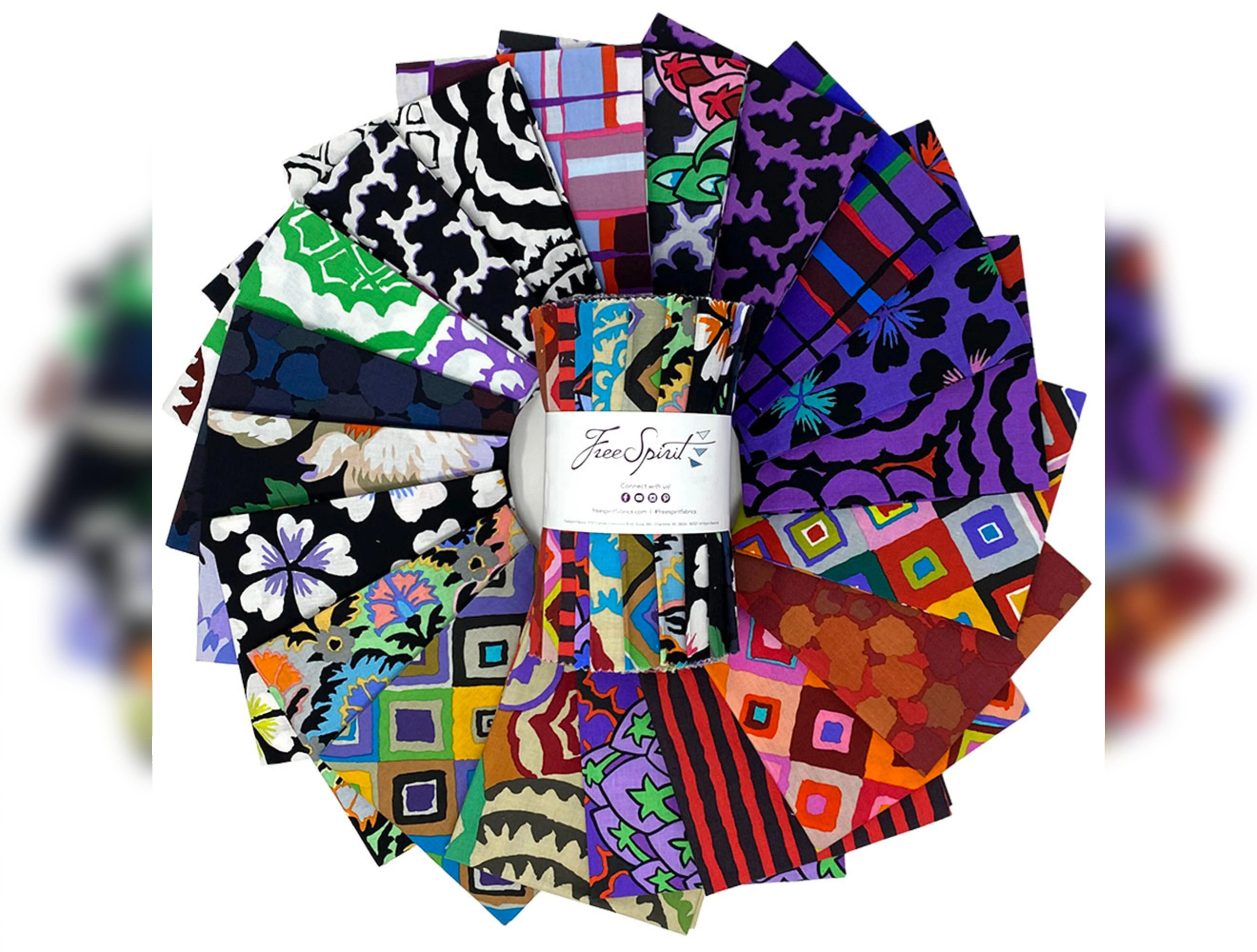 February 2024 | 6" Precut Strips - Dark by Kaffe Fassett Collective | 20pcs